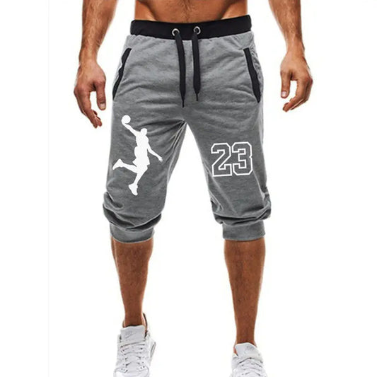 23 Sports Drawstring Casual Shorts for Men